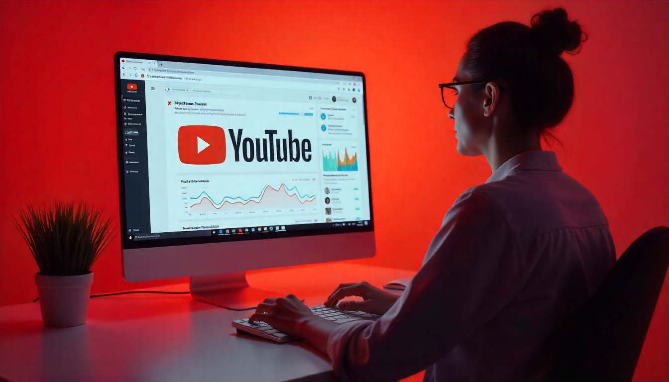 Hypnotube content creator uploading videos, managing analytics, and exploring monetization opportunities on a digital dashboard.
